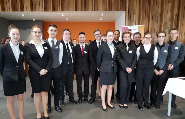 Les candidats de la finale académiques Normandie de la Coupe Georges Baptiste