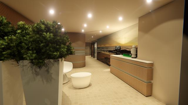 Le spa du Golden Tulip Grand Bé, à Saint-Malo.