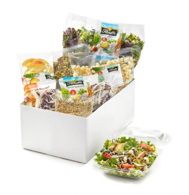 Un Kit 10 de Florette Food Service.