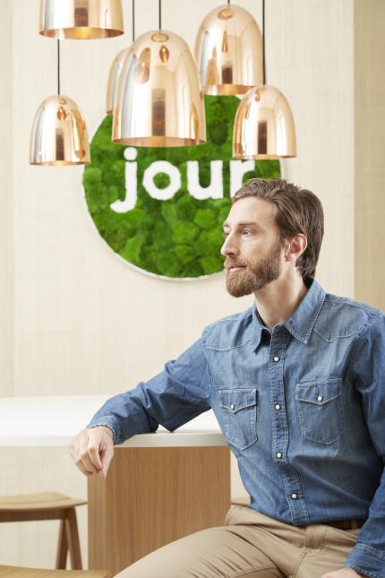 Thomas Battistini, fondateur de Jour, entend développer ce concept digitalisé sur le marché français.