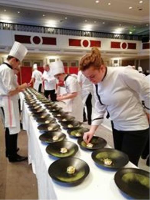 Préparation du dîner de Gala de l'ARCFA à l'hôtel The Westin