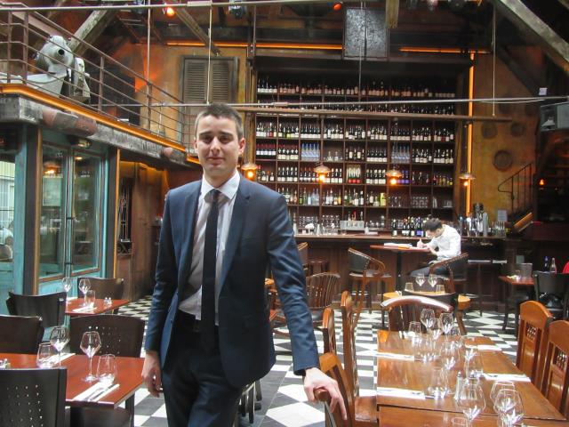Timothée Stal est le responsable de la restauration du Diskret
