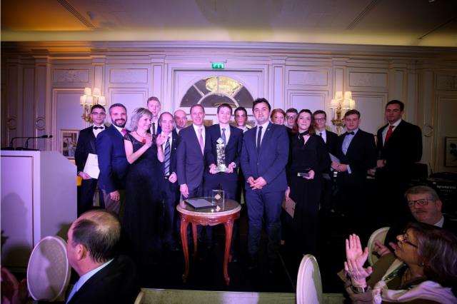 la remise du trophée CDRE France 2017 à l'hôtel Ritz