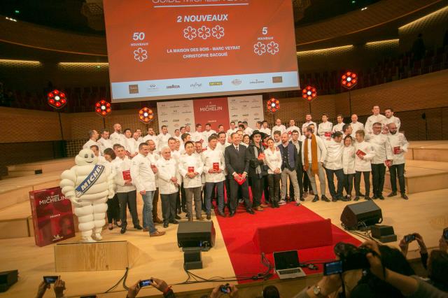 Les 57 nouveaux étoilés du guide Michelin 2018