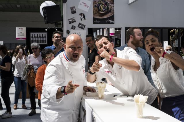 Frédéric Anton et Juan Arbelaez.