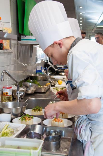 1er cuisine : Ryan Henry-Schmitt  du CFA Henri Nominé de Sarreguemines