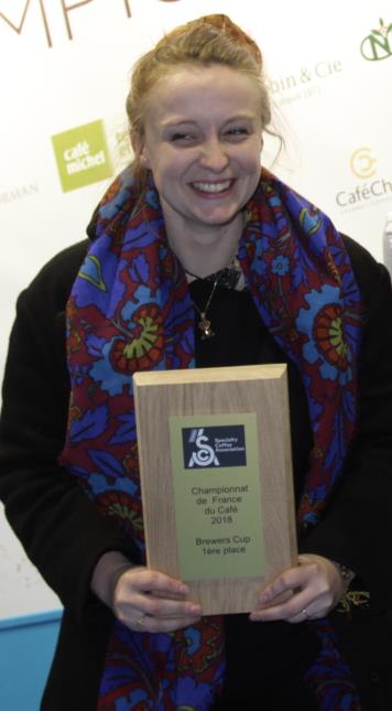Caroline Noirbusson, Championne de France 2018 Brewers Cup
