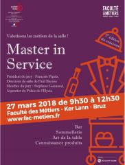 5ème édition du Concours Master in Service le 27 mars