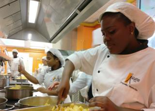 La Tablée des Chefs au lycée Guillaume Tirel