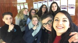 Les futurs professionnels étaient très enjoués pendant le forum Cadr'Hôtel