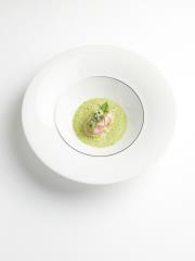 Langoustine du Cap en soupe Corse, une recette de Mathieu Pacaud