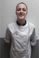 Elise Ibars en finale concours de cuisine Dairy 2018 à Dublin (Irlande)