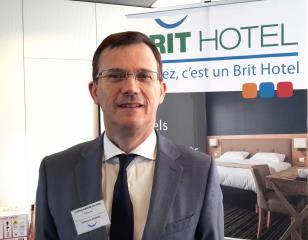 Christophe Madore, président de Brit Hotel.