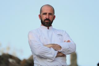 Nikolaz Le Cheviller, chef au restaurant U Santa Marina à Porto-Vecchio