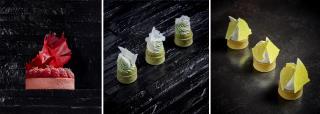 Les nouveaux fonds de tarte La Rose Noire® aux saveurs naturelles inédites fraise, thé vert et...