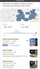 Les résultats Google My Business s'affichent aussi sur mobile