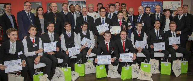 Tous les candidats, le jury et les sponsors
