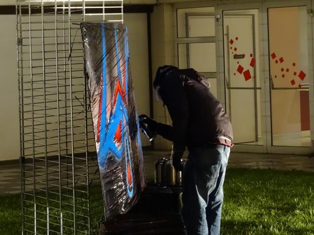 Peintres,graffeurs,photographes,écrivains, ce sont toutes les formes d'arts qui se sont exprimées