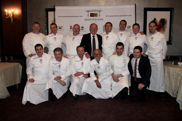 La 9e Soirée d'Exception du Grand Hôtel & Spa de Gérardmer (88) a accueilli un florilège de chefs dont Jacques Barnachon, Michel Roth ou encore Christophe Raoux.