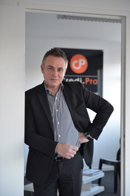 Jérôme Pouce, courtier du réseau CrediPro à Clermont-Ferrand.