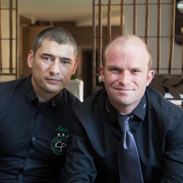 Cyrille Pasquier (à droite) et Xavier Décalque, un duo complémentaire et efficace