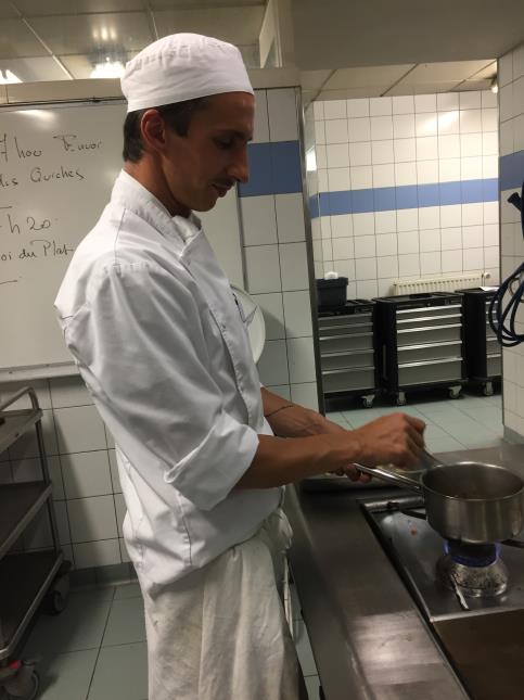 1er en cuisine : Malik Cherchab