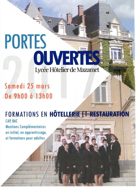 Portes ouvertes au lycée de Mazamet