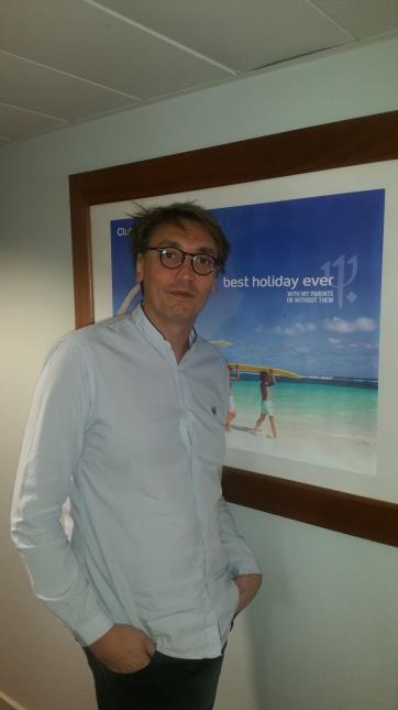 David Lecomte, chargé de recrutement pour le Club Med France