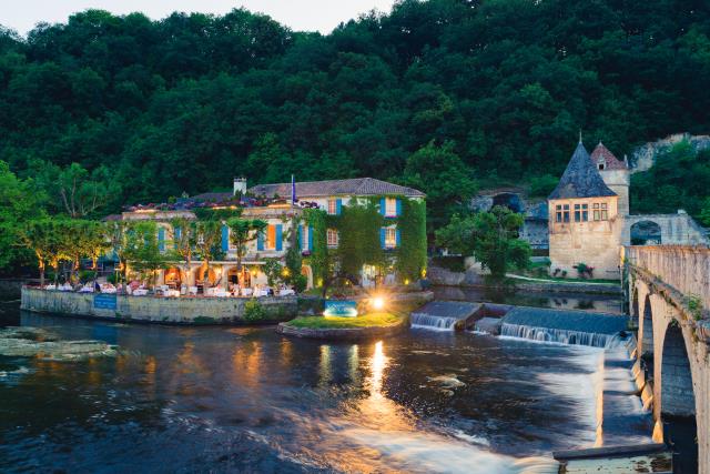 Le Moulin de l'Abbaye situé au coeur du village historique