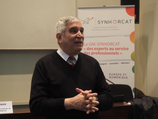 Le professeur Peter Tarlow a répondu à l'invitation du GNI-Synhorcat.