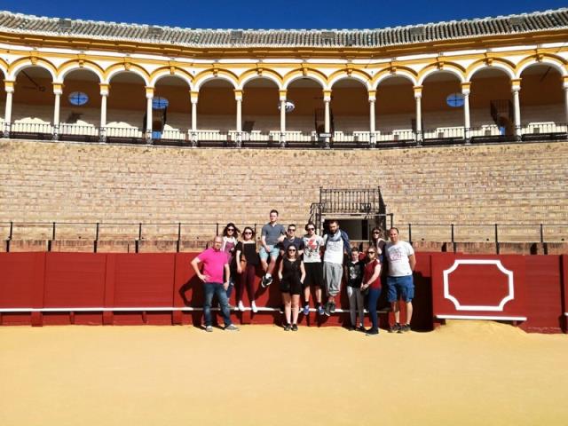 Les apprentis du CFA du Gers dans les arènes de Séville