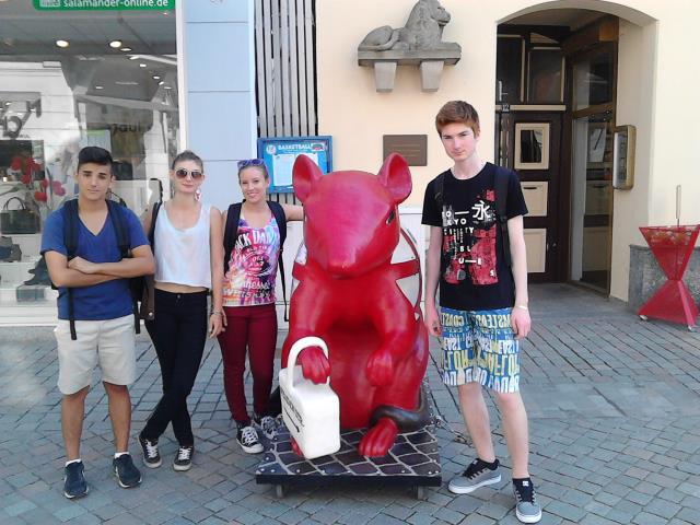 Le groupe en immersion germanique