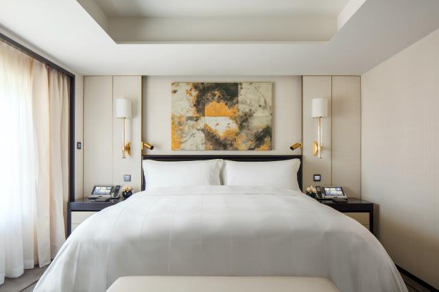La chambre d'une suite.