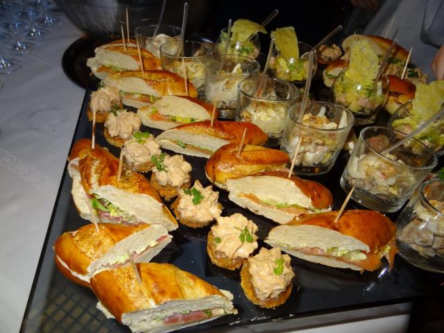 Un buffet préparé par les terminale Bac Pro a été offert à tous les convives
