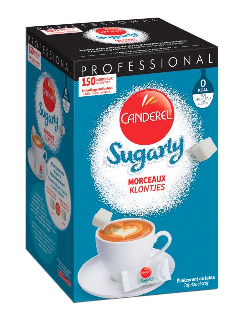 Canderel Sugarly, le seul morceau 0 calorie à base de Sucralose