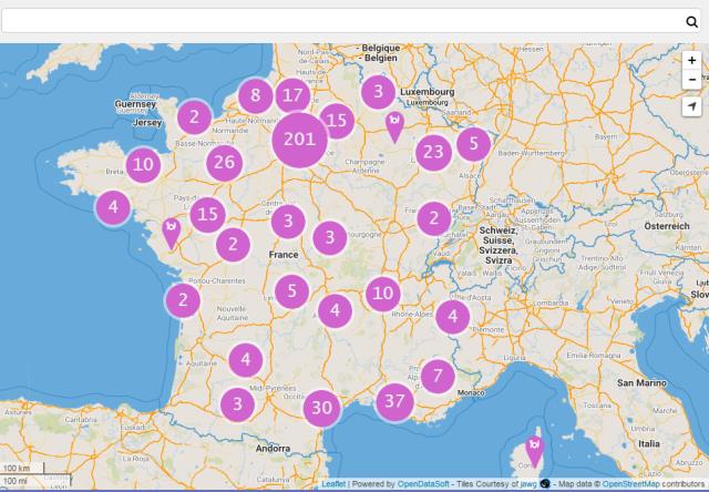 Capture d'écran du site http://www.alim-confiance.gouv.fr