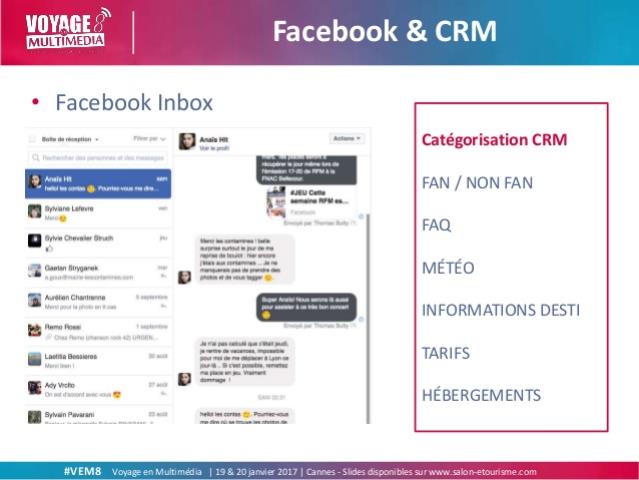 La GRC implique de catégoriser les messages émis par les clients sur les réseaux sociaux