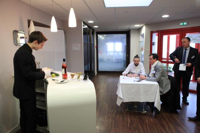 Léo Guillon 1er au SIALdu concours jeunes talents Espoirs de la gastronomie est arrivé 2ème