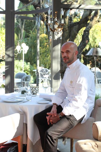 Philippe Colinet, chef à La Bastide de Saint-Tropez