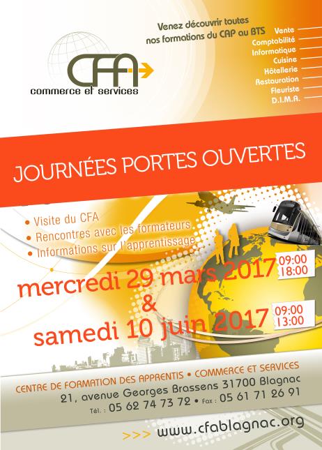 Journées portes ouvertes au CFA de Blagnac