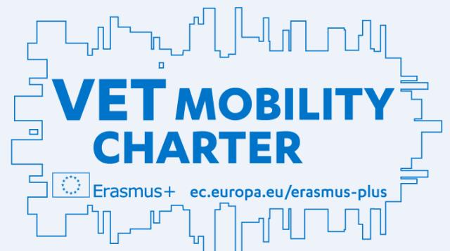 Logo « Charte Erasmus+ de la formation Professionnelle »