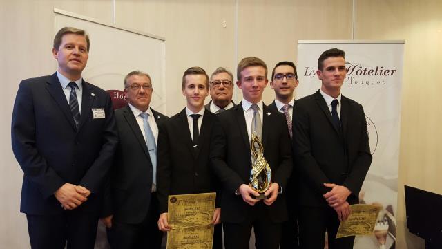 Les trois premiers avec Gérald-Louis Canfailla et des membres fondateurs, Laurent Josse, Fabien Quibel et Anthony De Oliveira