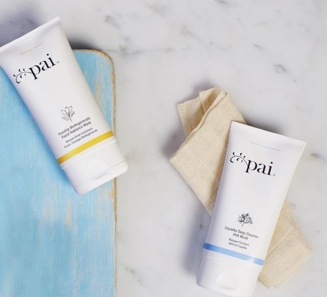 Les produits Pai sont développés avec des ingrédients naturels.
