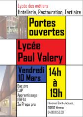 Journée portes ouvertes au lycée Paul Valéry de menton