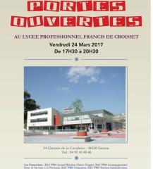 Portes ouvertes au lycée Francis de Croisset de Grasse