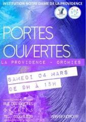 journée portes ouvertes au lycée Notre-Dame de la Providence à Orchies
