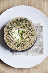 Le champignon de Paris à Fontevraud : recette de Thibaut Ruggeri
