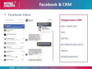La GRC implique de catégoriser les messages émis par les clients sur les réseaux sociaux