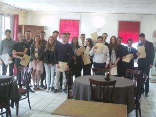 57 jeunes du lycée les Portes de Chartreuse