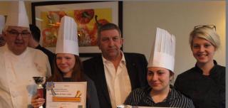 Jeanne Davaime et Julie Matillon remportent le concours 'Le Gastronome du Collège'